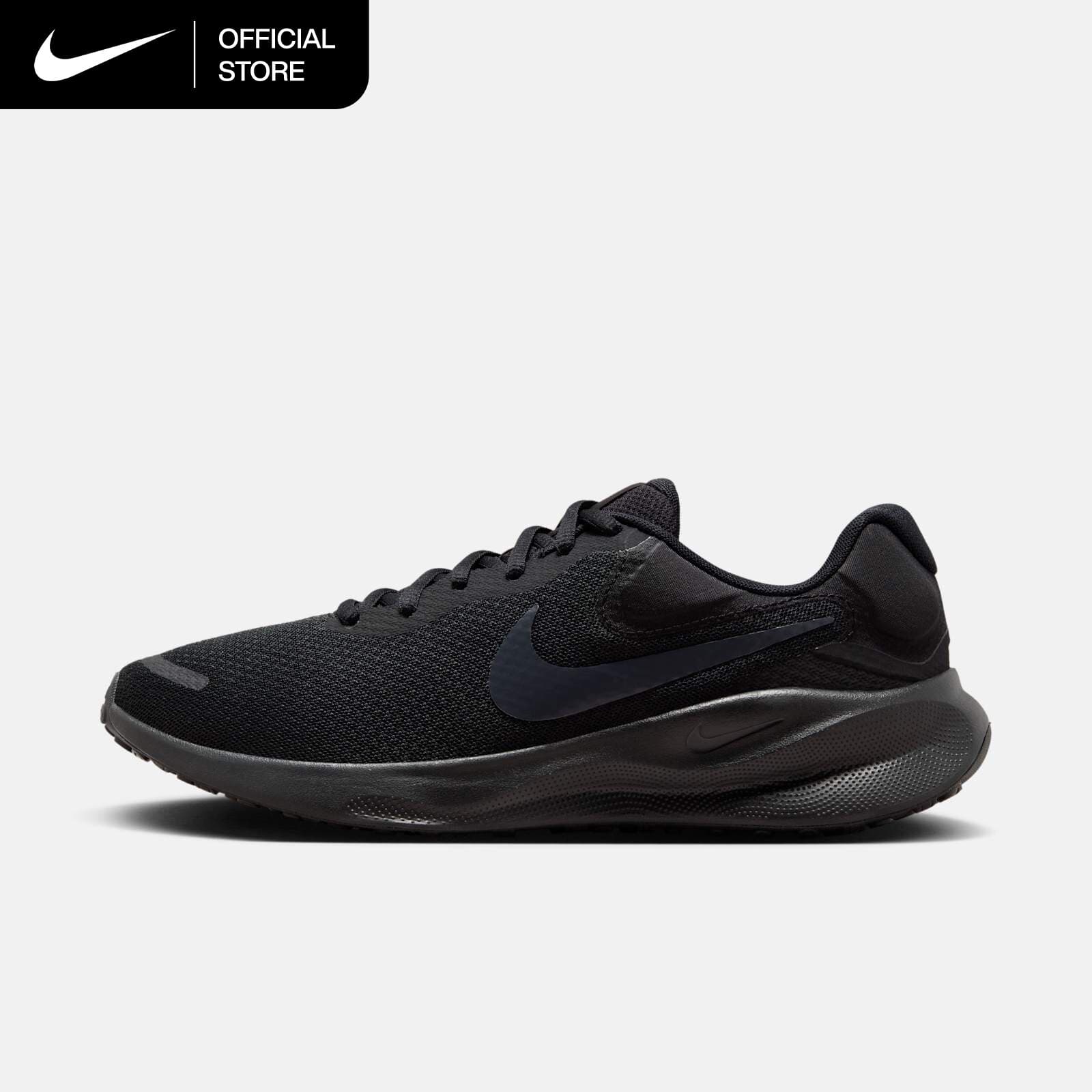 Nike Revolution 7 Men's Road Running Shoes - Black [FB2207-005]