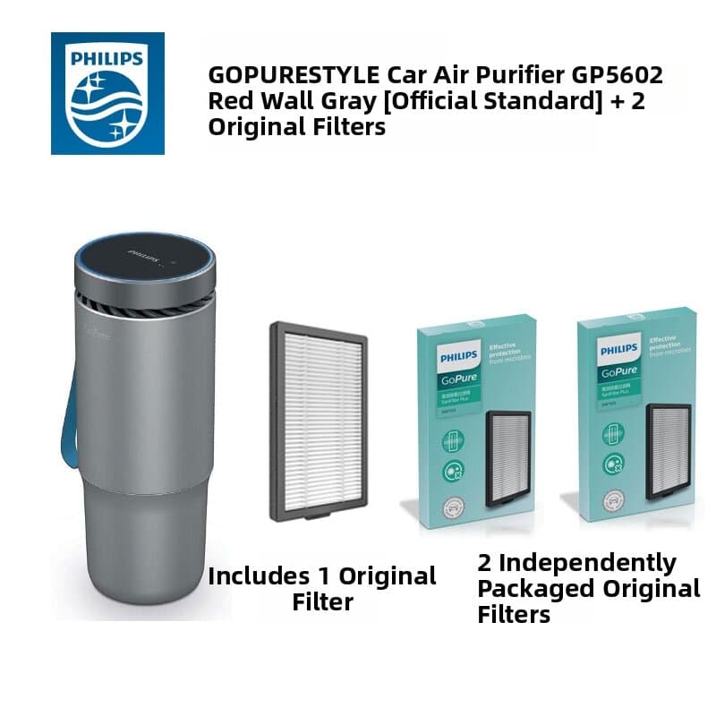 Car Air Purifier Remove Formaldehyde Deodorize UV Sterilization
