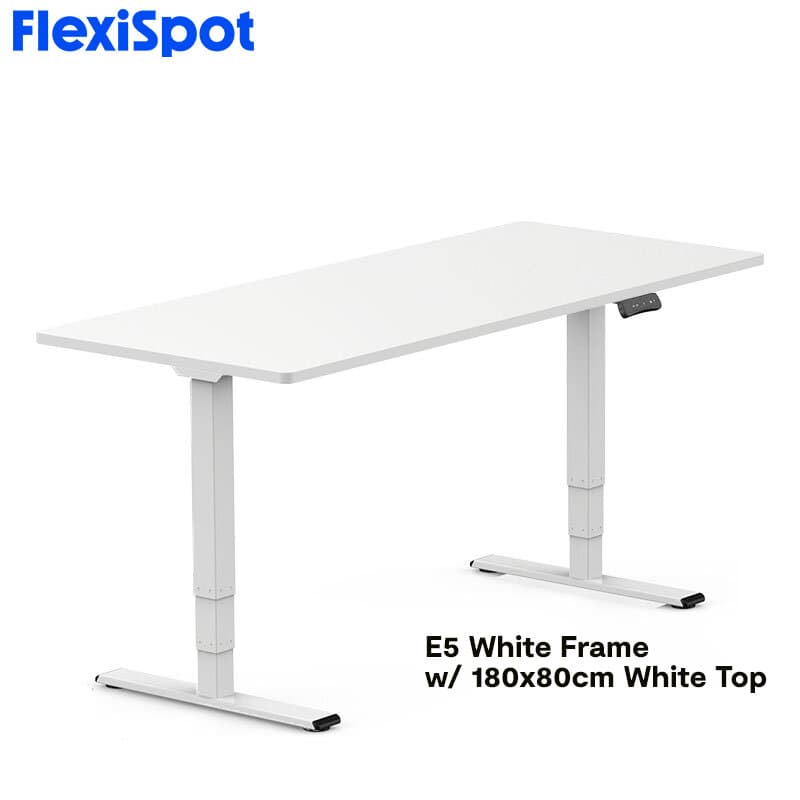 FlexiSpot E5 Standard Standing Desk Height Adjustable 2-Motor 3-Stage Reversed Column