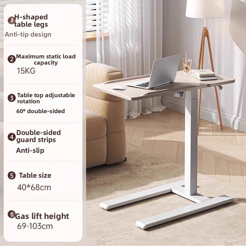 Height Adjustable Portable Flip Desk