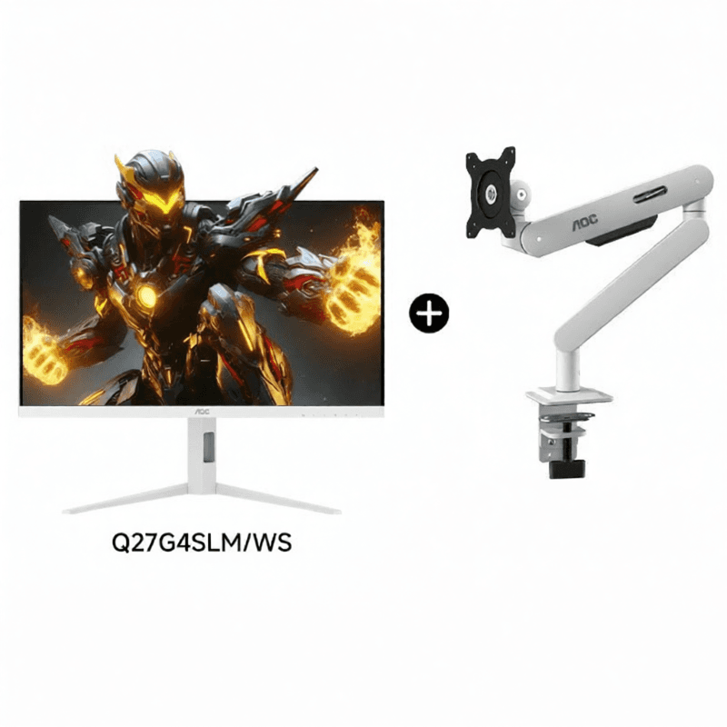 Gaming 2K 320Hz White Circular Polarization MiniLED Computer Monitor 27 Inches