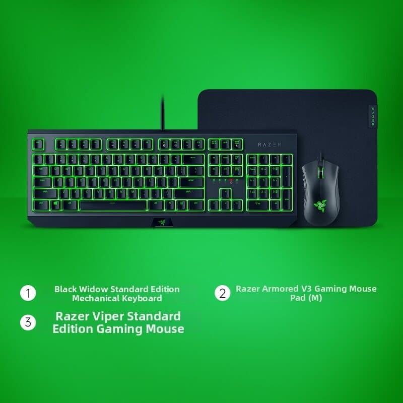 Competitive Mechanical Gaming Keyboard and Mouse Set