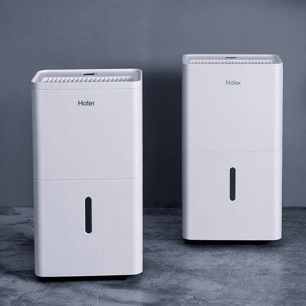 Silent Bedroom Basement High Power Dehumidifier for Humid Seasons 12L