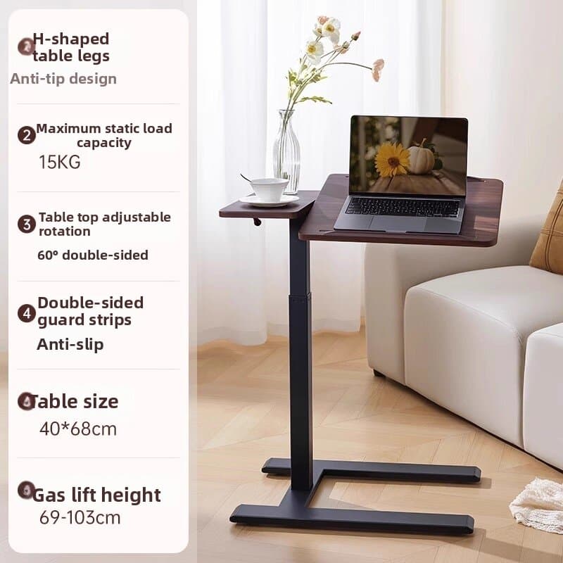 Height Adjustable Portable Flip Desk