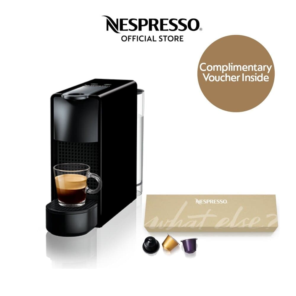 Nespresso Essenza Mini Coffee Machine Espresso Compact Automatic Coffee Machine with Coffee Capsules, Black