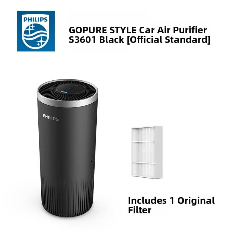 Car Air Purifier Remove Formaldehyde Deodorize UV Sterilization