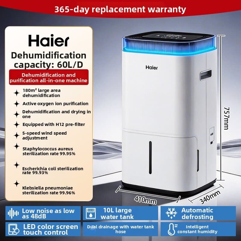 Moisture Removal Air Purifier Dehumidifier