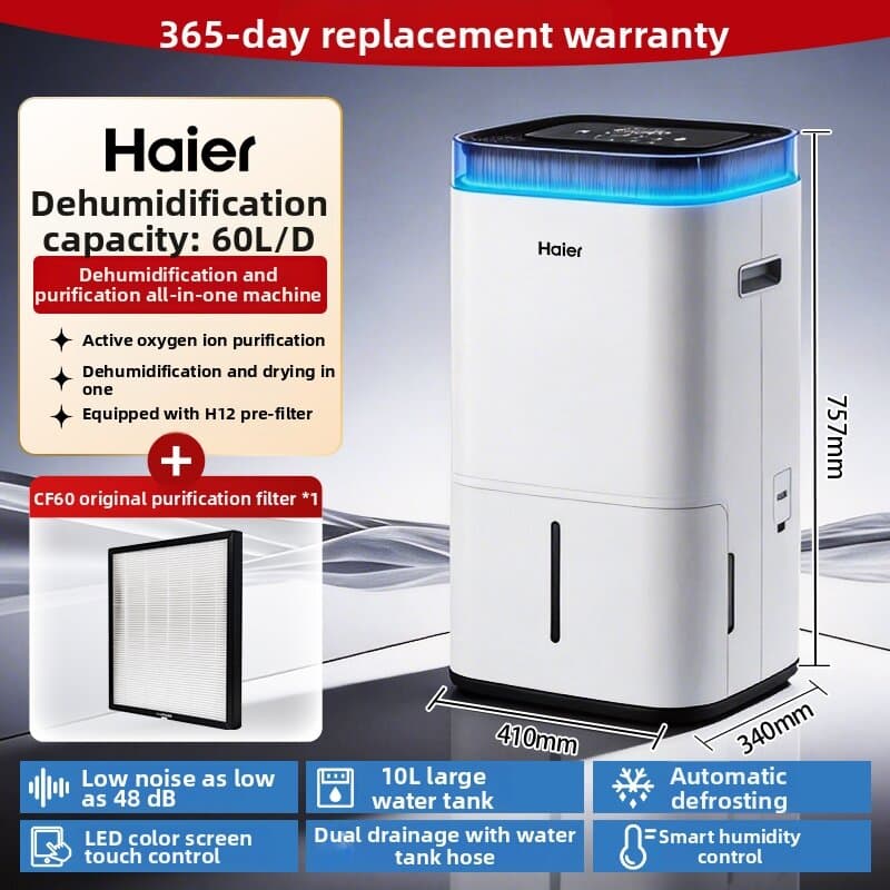 Moisture Removal Air Purifier Dehumidifier