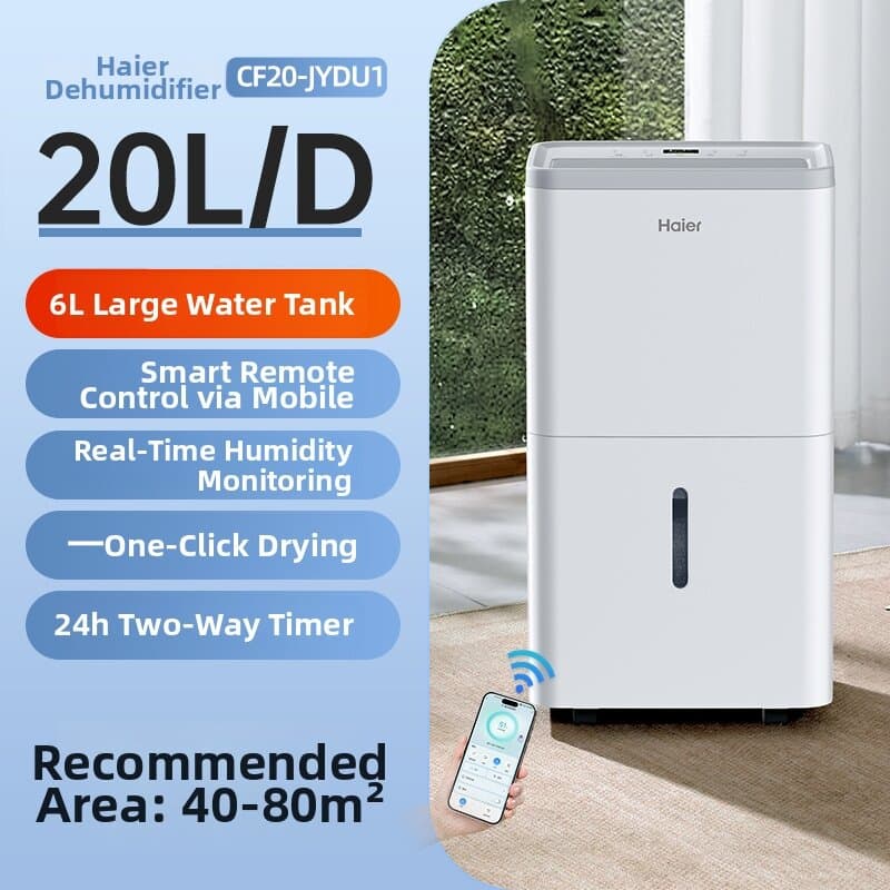 Quiet Home Dehumidifier 20L