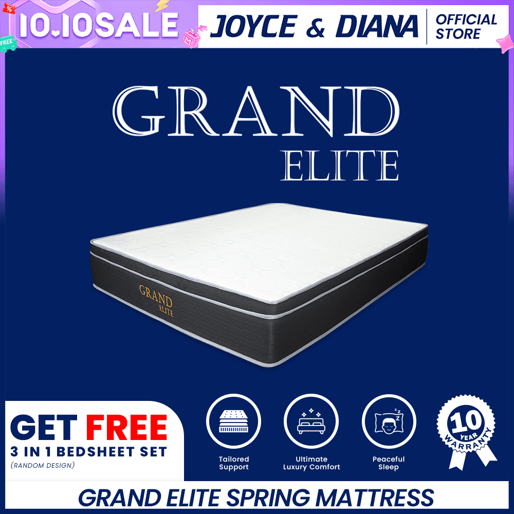 Joyce & Diana Grand Elite Orthopedic 5-Zone Pocketed Spring Mattress