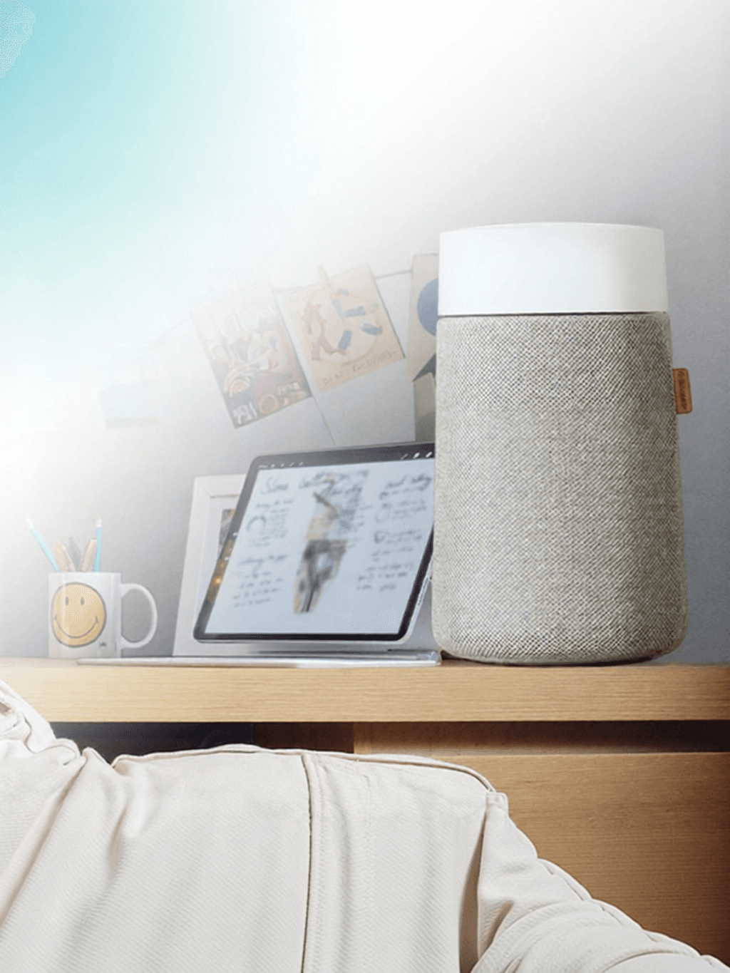 HCHO & PM2.5 Removal Desktop Air Purifier