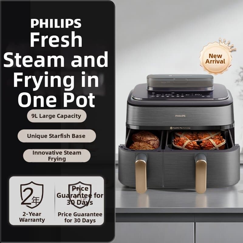 Steam And Bake Air Fryer Large Capacity