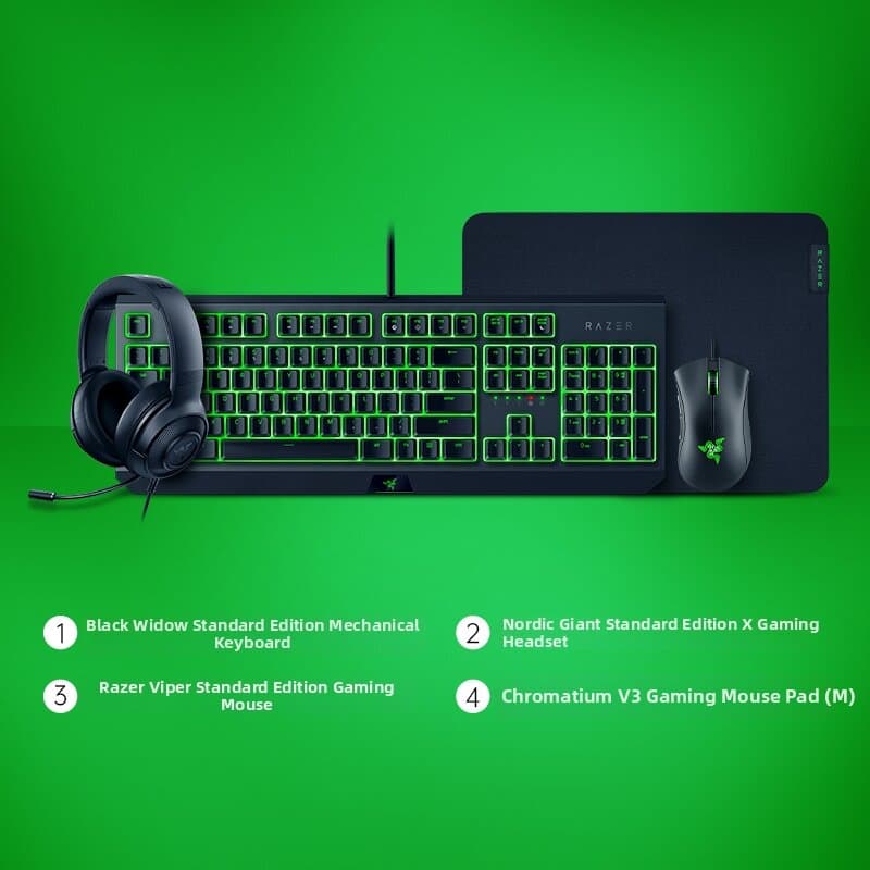 Competitive Mechanical Gaming Keyboard and Mouse Set