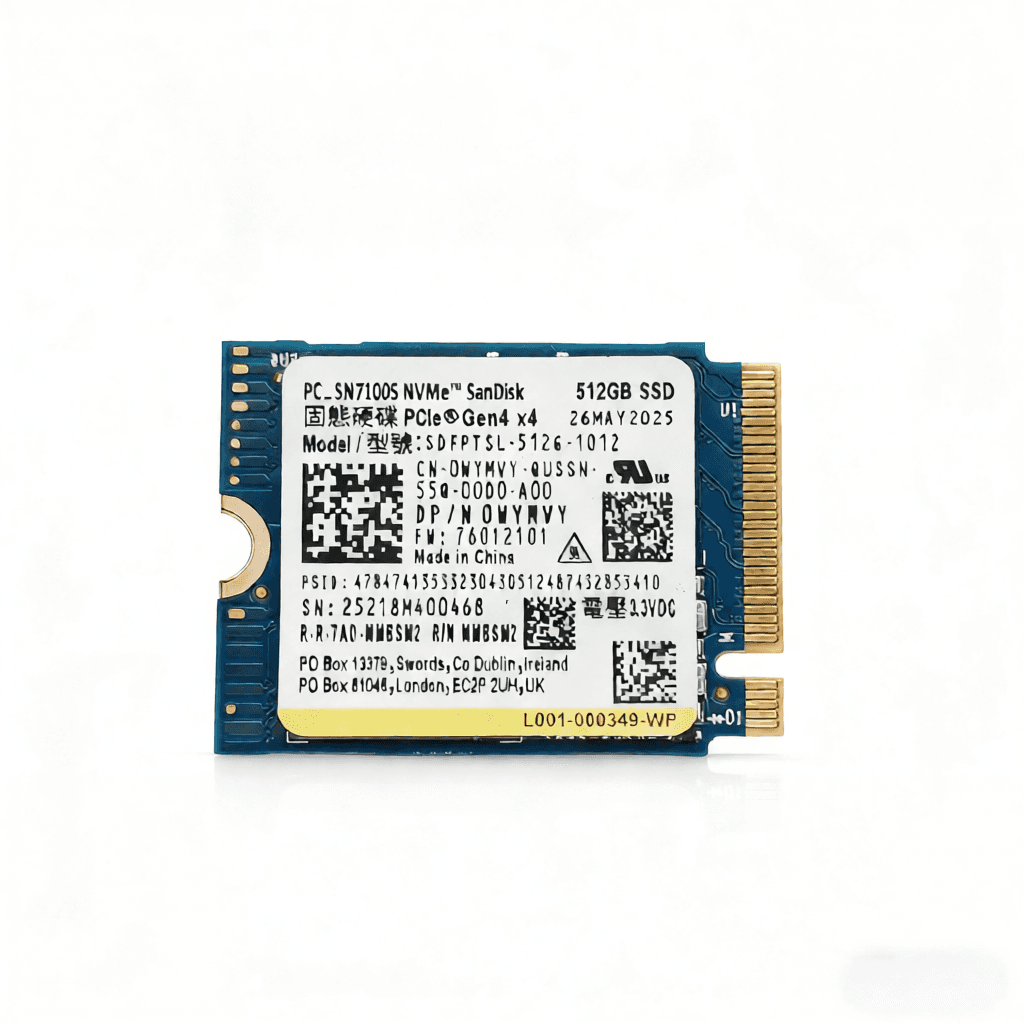 PCIe4.0 NVMe SSD 512GB