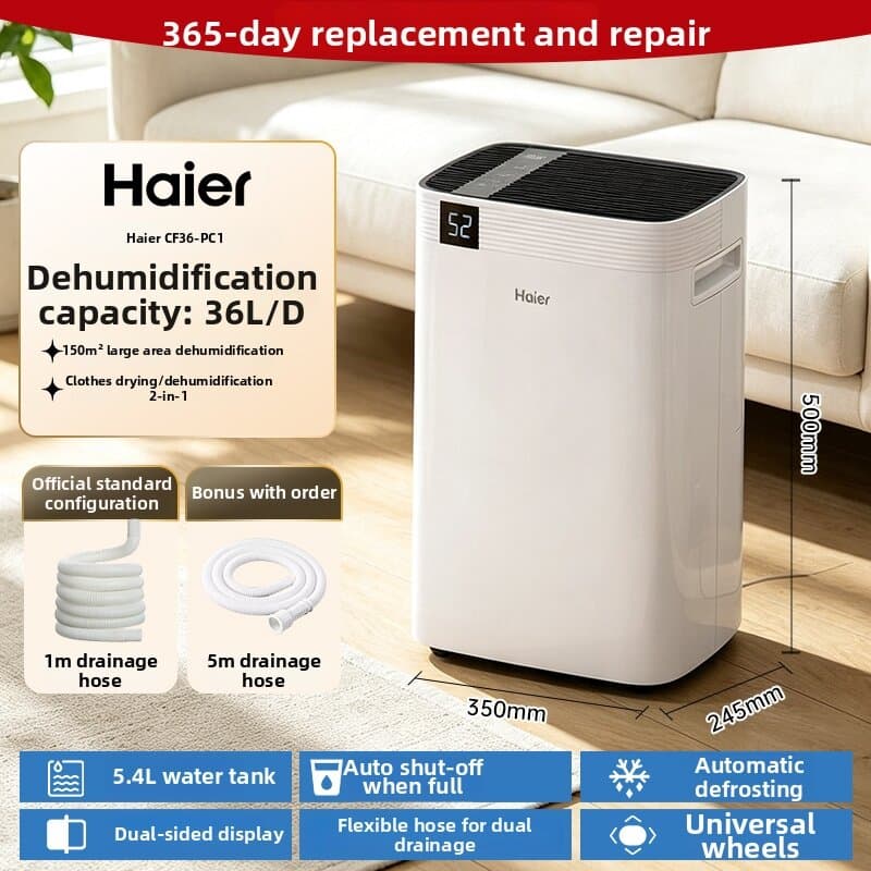 Quiet Portable Dehumidifier for Home Use Energy Efficient High Efficiency Dehumidification for Bedroom Basement Closet Anti Mold Moisture Removal with Smart App Control