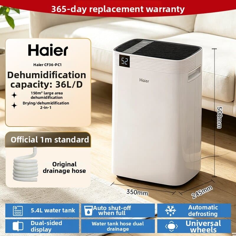 Quiet Portable Dehumidifier for Home Use Energy Efficient High Efficiency Dehumidification for Bedroom Basement Closet Anti Mold Moisture Removal with Smart App Control