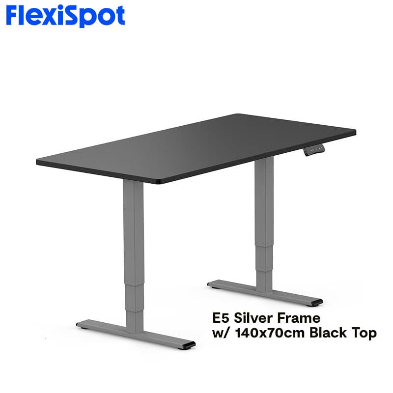 FlexiSpot E5 Standard Standing Desk Height Adjustable 2-Motor 3-Stage Reversed Column