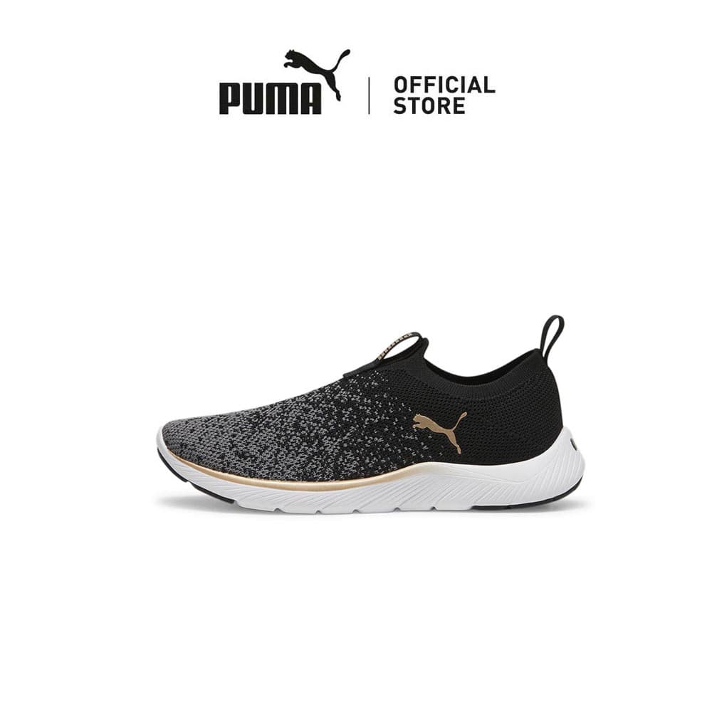 PUMA Softride Remi Slip-on Knit Women's Running Shoe (Black)