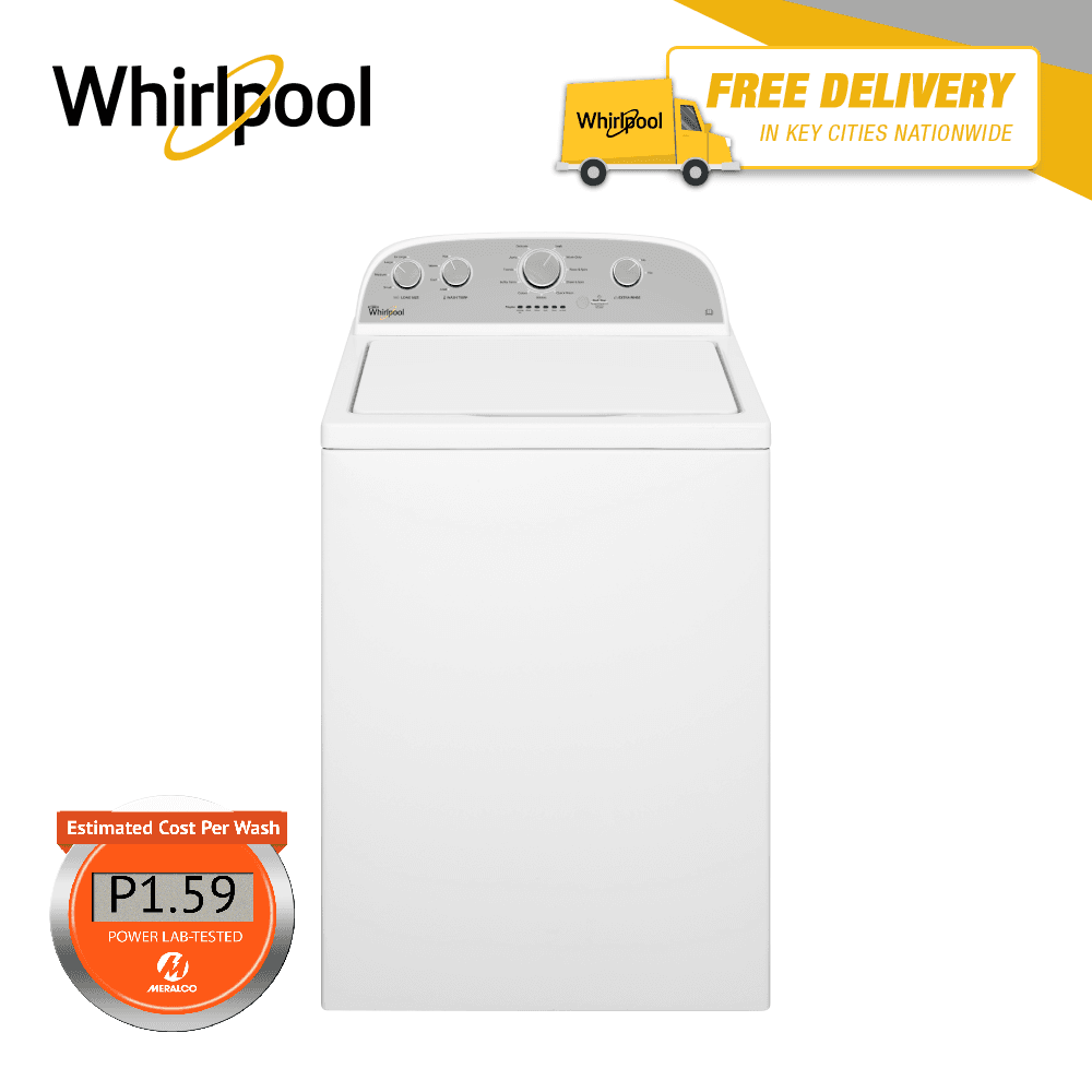 Whirlpool 15 kg Heavy Duty US Top Load Fully Automatic Washing Machine with Dryer 4GWTW3000FW (White)