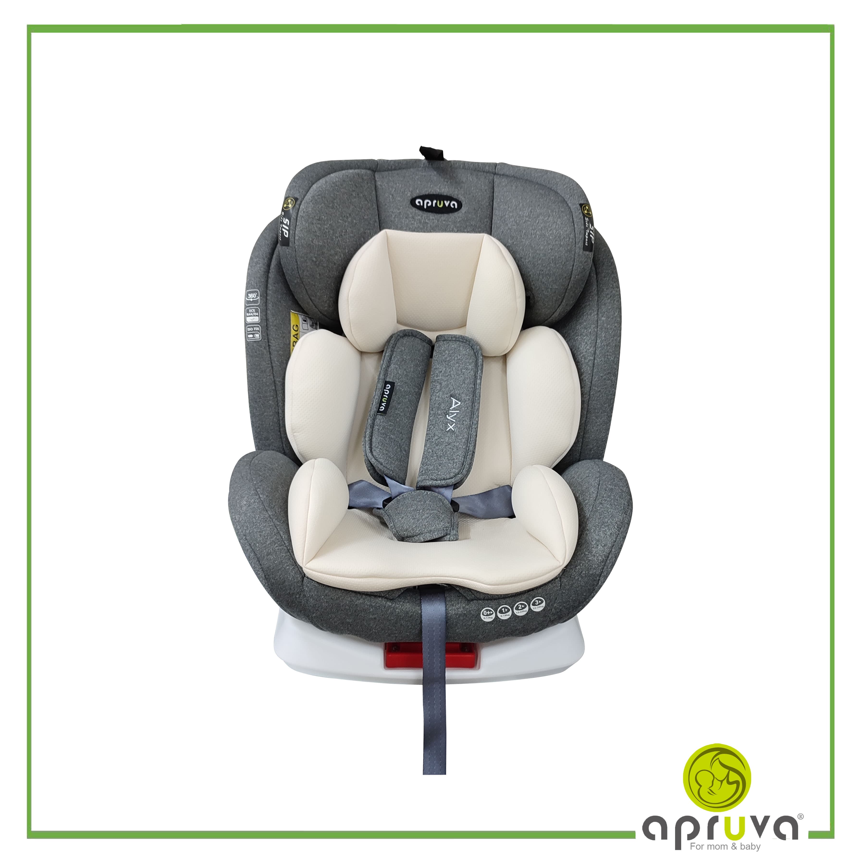 Apruva "Alyx" Revolving Car Seat w/ Isofix (CS10)