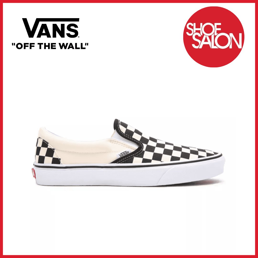 Vans Classic Slip-On Unisex Shoes Black/White Checkerboard VN000EYEBWW