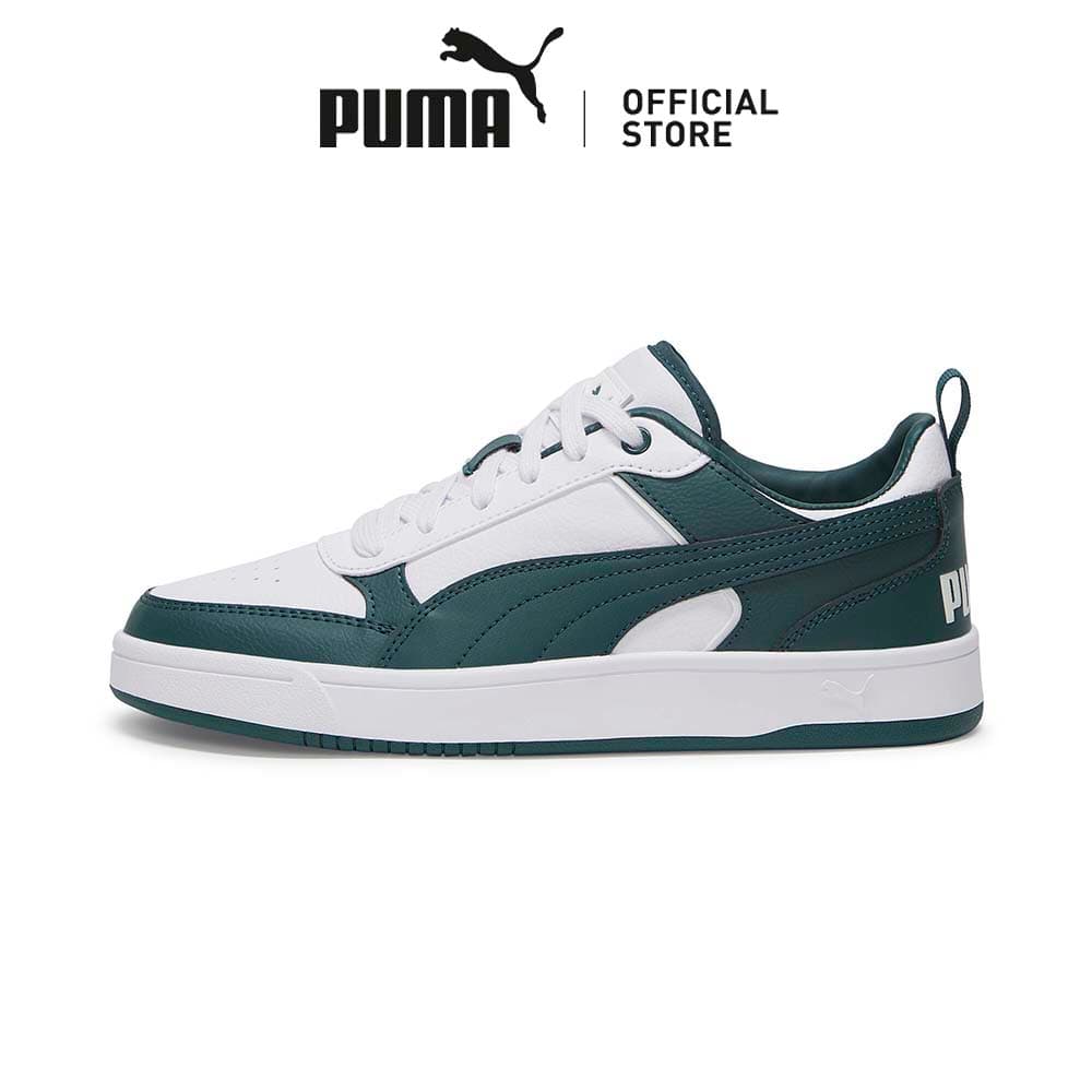 PUMA Unisex Dribble Sneakers (White)