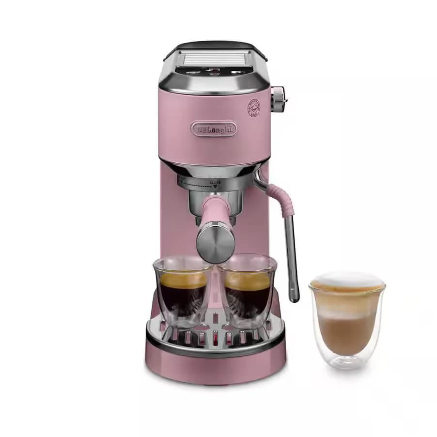 DeLonghi Dedica Duo Manual Pump Espresso Machine with Cold Brew EC890