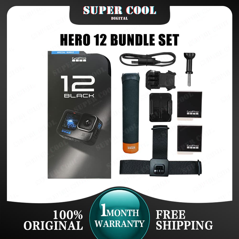 GOPRO HERO 12 BLACK Waterproof Action Camera