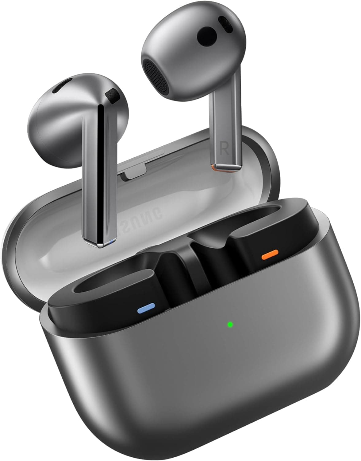 SAMSUNG Galaxy Buds 3 AI True Wireless Bluetooth Earbuds, Sound Optimization, Real-Time Interpreter, Noise Cancelling, Redesigned Fit, Touch Control