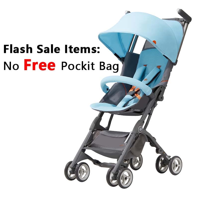 gb Pockit+ All-Terrain, Ultra Compact Lightweight baby pockit Travel Stroller for Babies & Toddlers, Carry-On flight Luggage Compliant