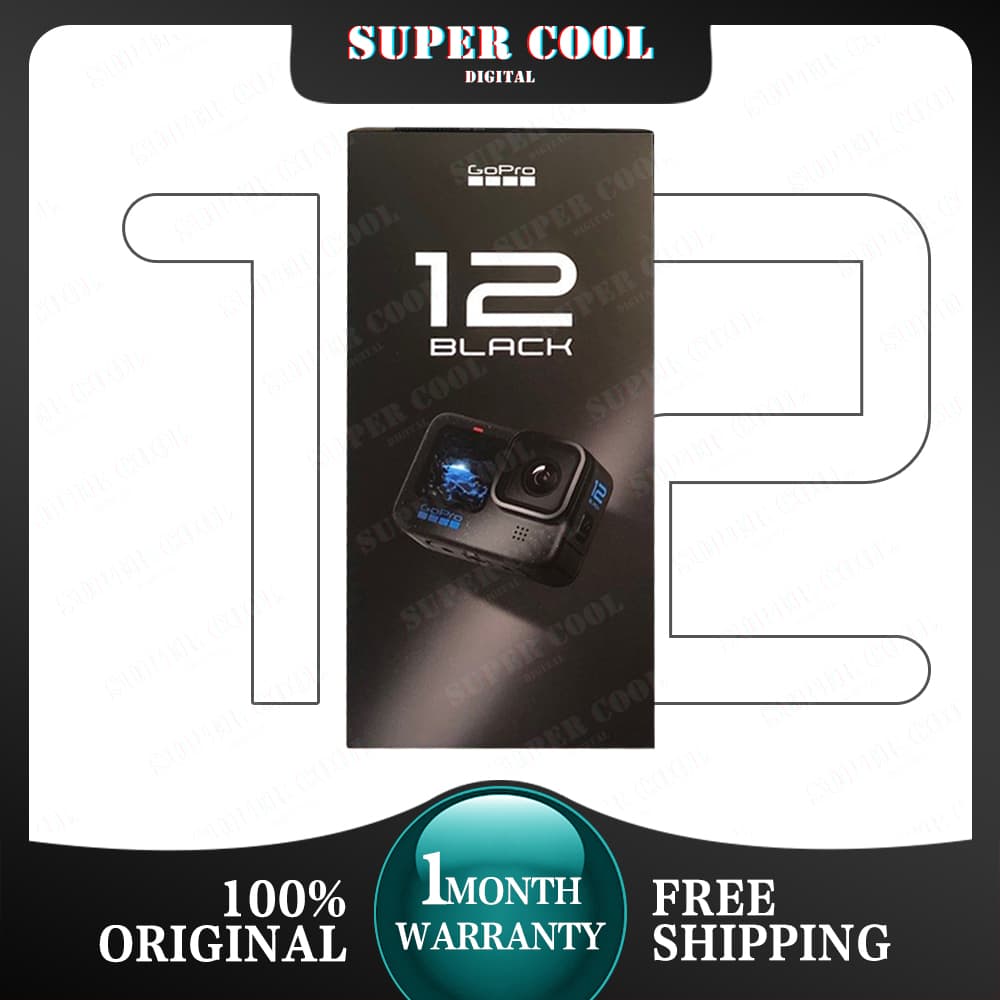 GOPRO HERO 12 BLACK Waterproof Action Camera