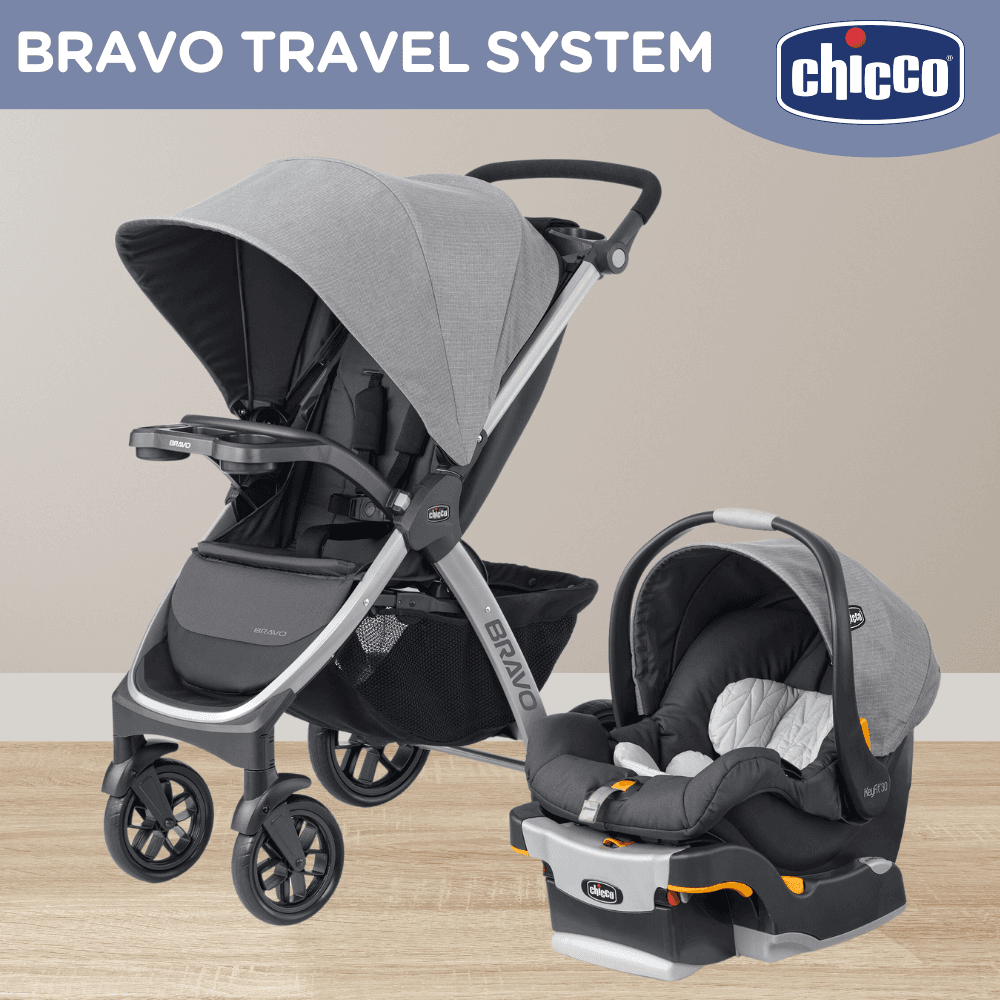 Chicco New Bravo Versatile Travel System Parker Suitable for children upto 29kgs