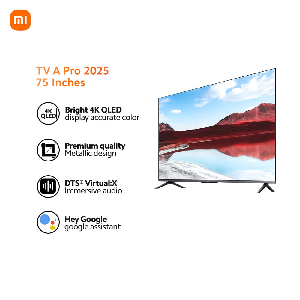Xiaomi Smart TV A Pro 2025 75 Inch