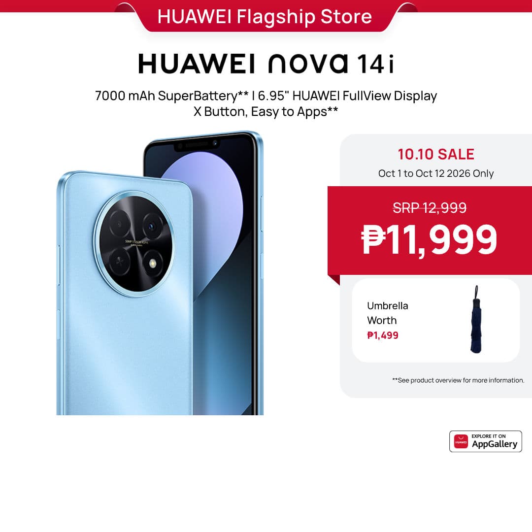 HUAWEI nova 14i Smartphone l 7000mAh Super Battery