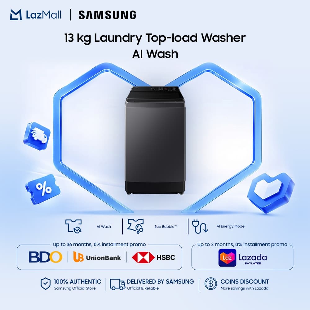 Samsung Top-Load Washing Machine 13kg