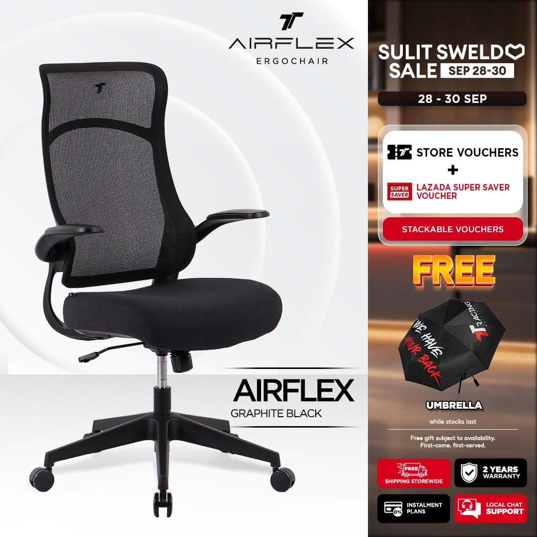 TT Airflex Ergochair Home Office Mesh Chair