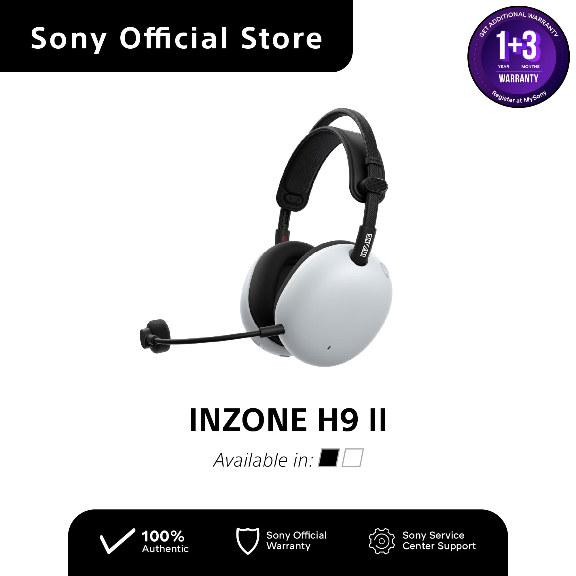 Sony Inzone H9 II / WH-G910N Wireless Noise Canceling Gaming Headset