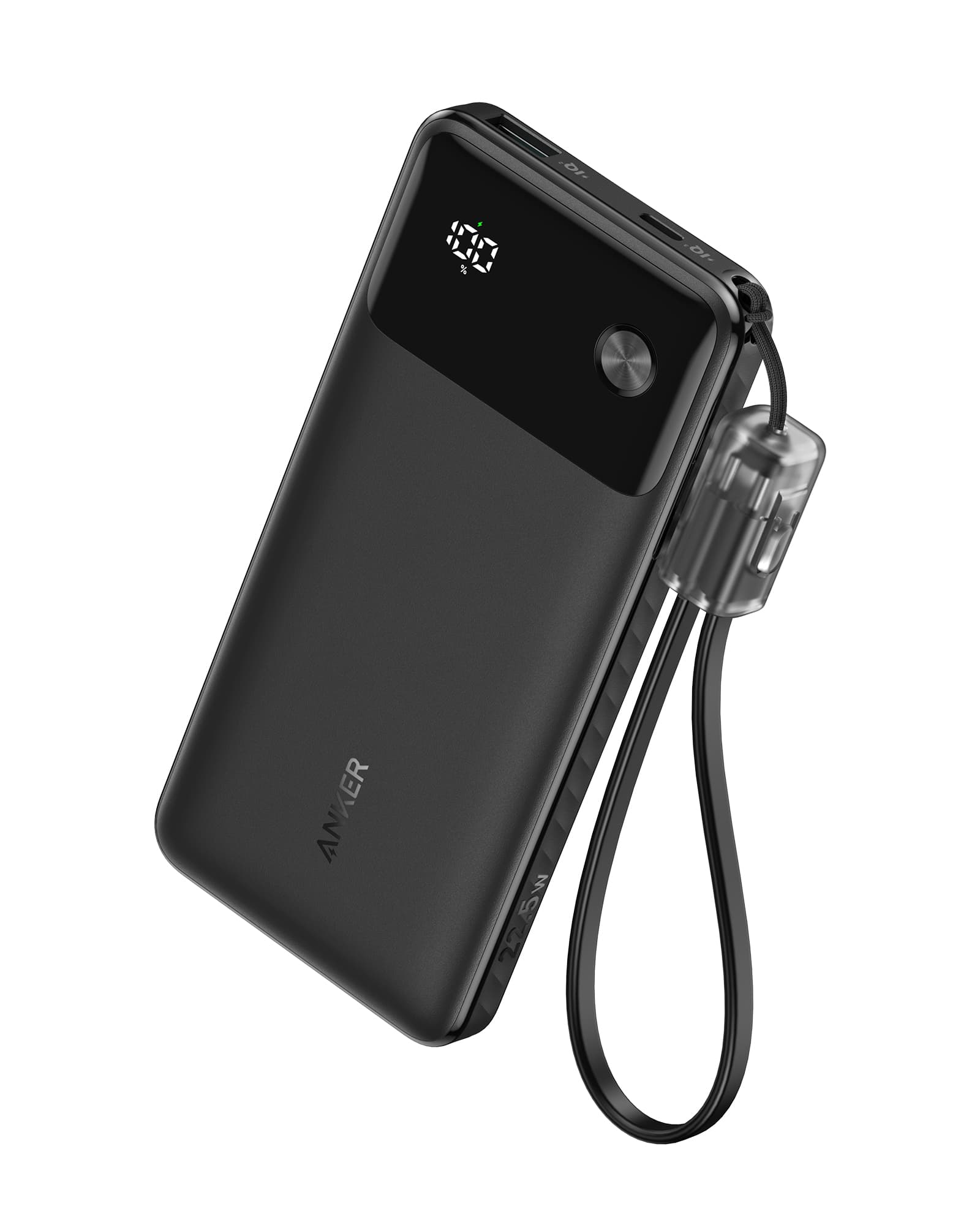 Anker Portable Charger USB-C Power Bank 10000mAh with 22.5W Power Delivery Power Bank A1388