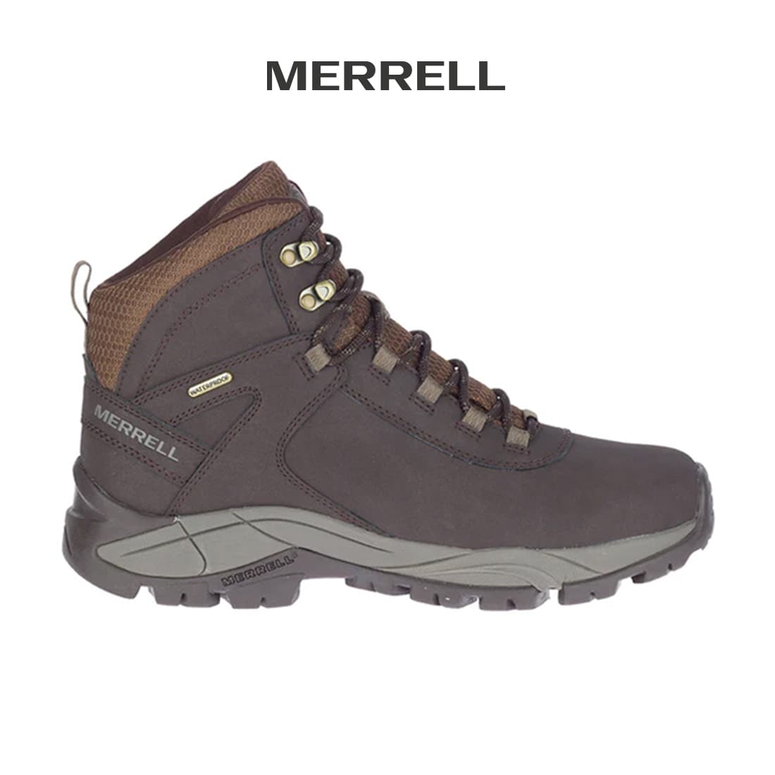 Vego Mid Leather Waterproof - Espresso Men's Hiking Shoes