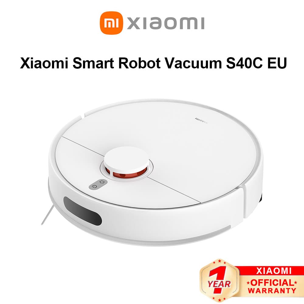 Xiaomi Robot Vacuum S40C LDS Laser Navigation System 5000Pa Powerful Suction Fan Blower Smart Voice Control / App Control