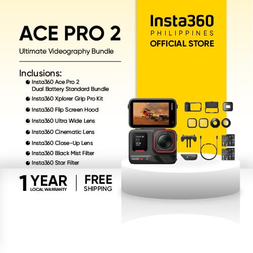 Insta360 Ace Pro 2 8K AI-Powered Action Camera with Unbeatable Low Light Performance