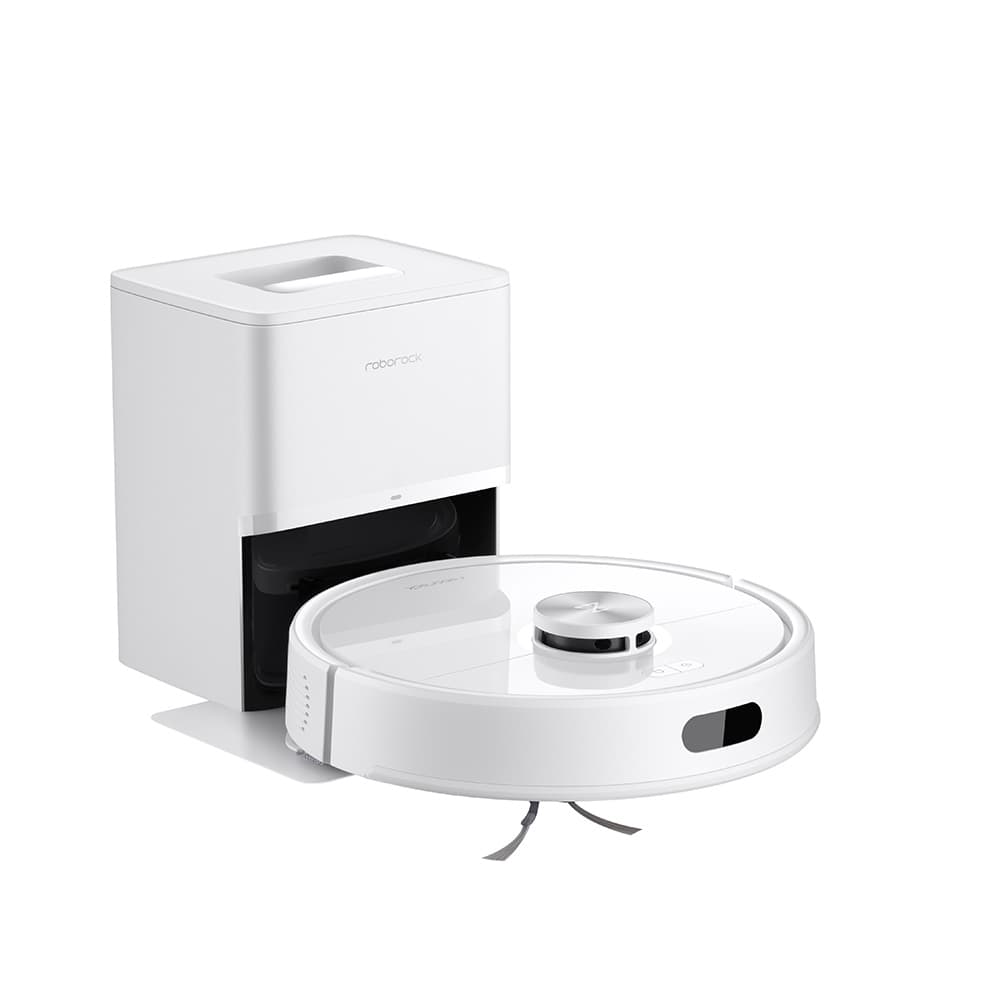 Roborock Q7 Pro Max+ Robot Vacuum Cleaner, 13,000 Pa Powerful Suction, Vacuum and mopping functionalityin one, Lidar Navigation, Auto-Empty Dock, Dual Anti-Tangle System
