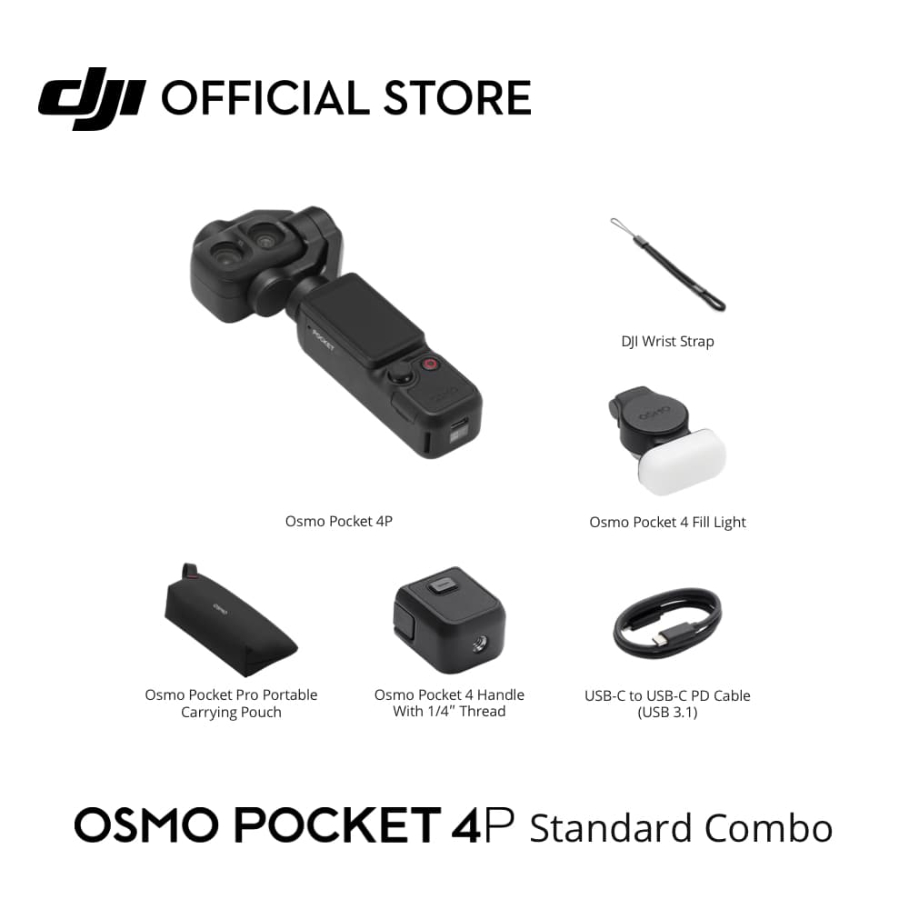 DJI Osmo Pocket 4P - Pocket Camera
