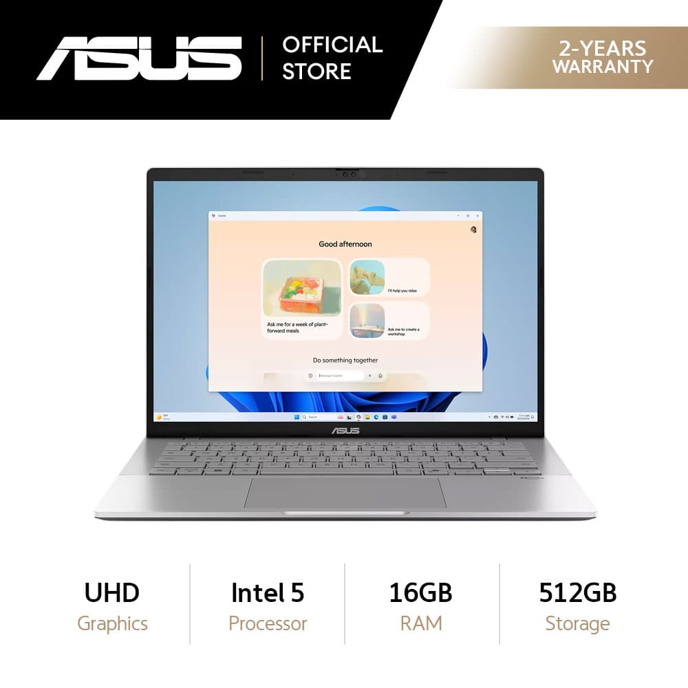 Asus Vivobook S3407VA-LY135WSM 14" WUXGA Intel Core 5 16GB 512GB SSD Intel UHD Windows 11 Laptop