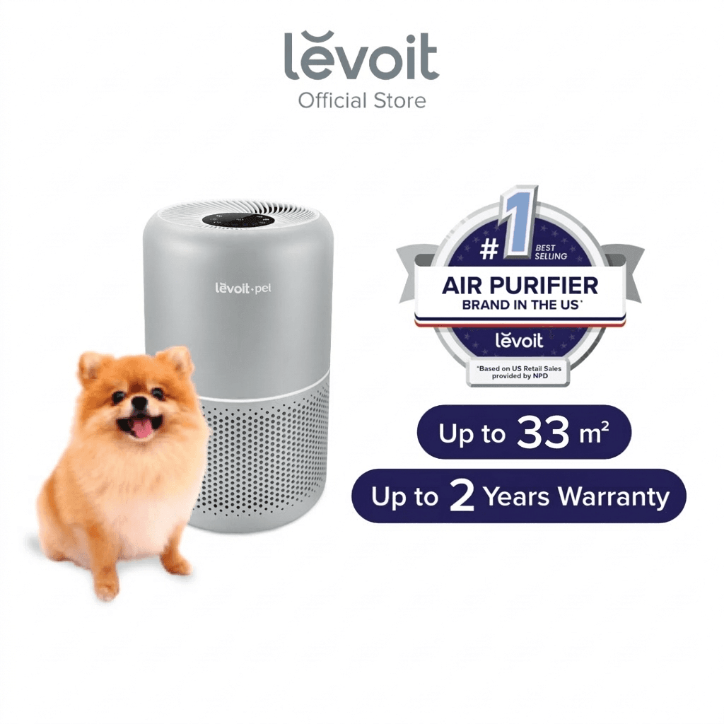 Levoit Core P350 Pet Care Air Purifier Effective 33 m² H13 True HEPA Filter (Air Purifier for Home)