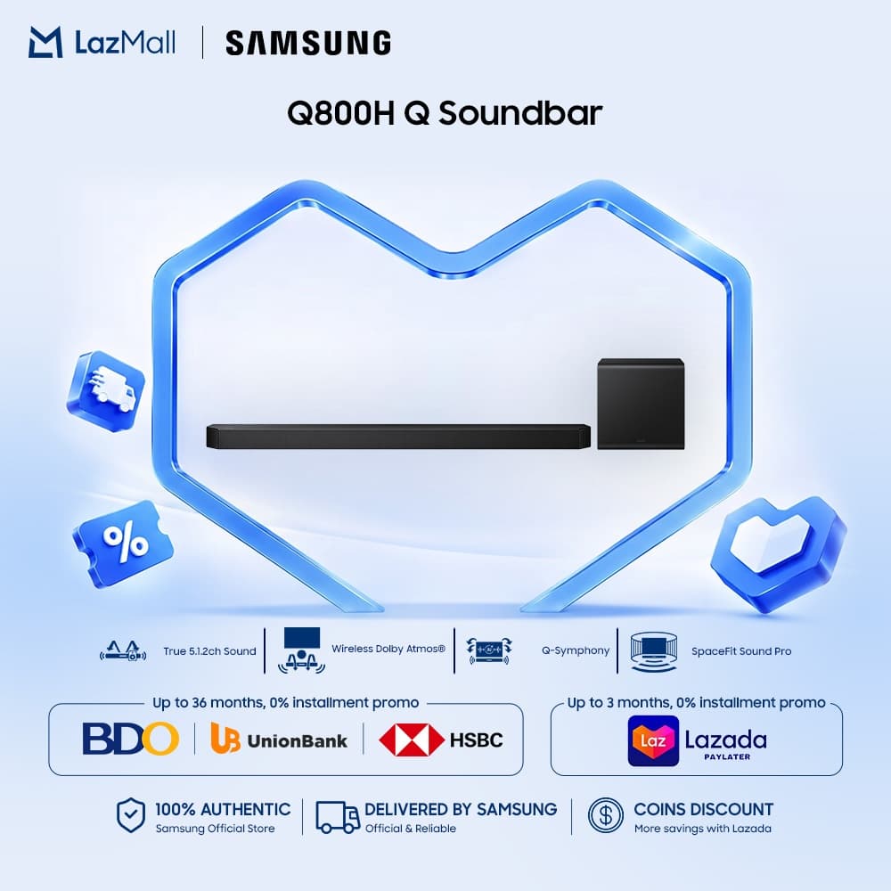 Samsung Q-series Soundbar HW-Q800H 5.1.2ch Subwoofer (2026)