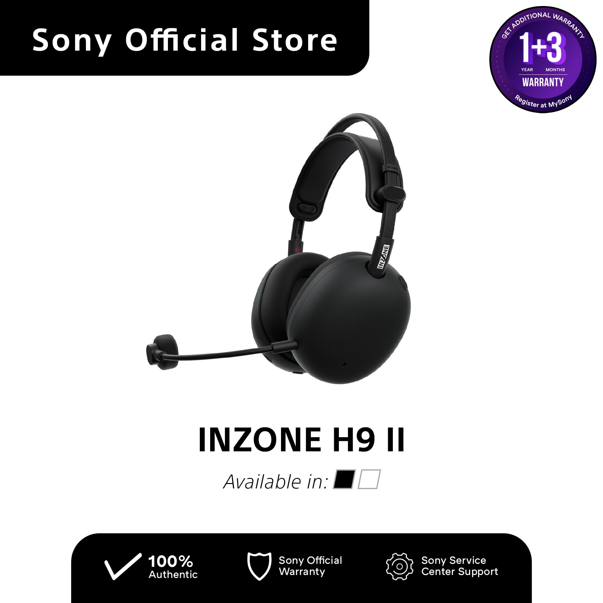 Sony Inzone H9 II / WH-G910N Wireless Noise Canceling Gaming Headset