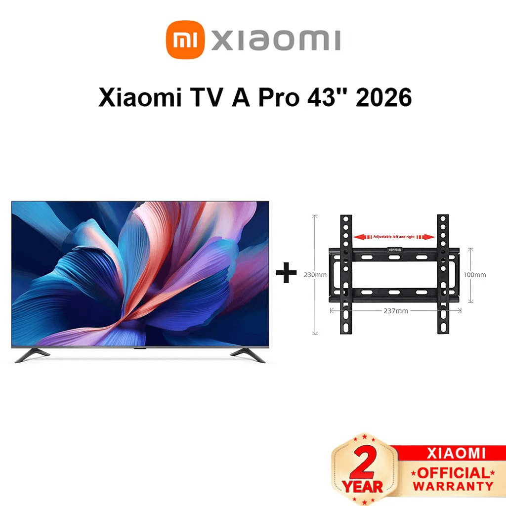 Xiaomi TV A Pro 43 2026 - 4K QLED Quantum Display