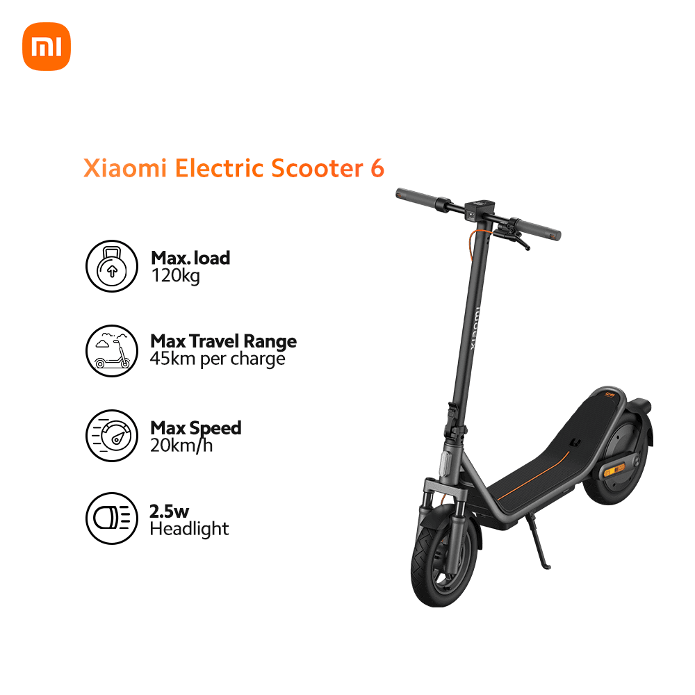 Xiaomi Electric Scooter 6/Scooter 6 Lite/Scooter 6 Pro/Scooter 6 Max/Scooter 6 Ultra