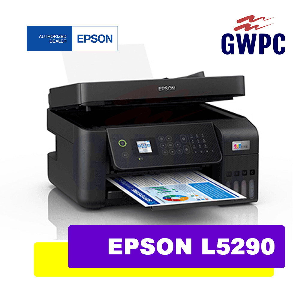 Epson L5390 L5290 EcoTank Wi-Fi All-in-One Ink Tank Printer with ADF